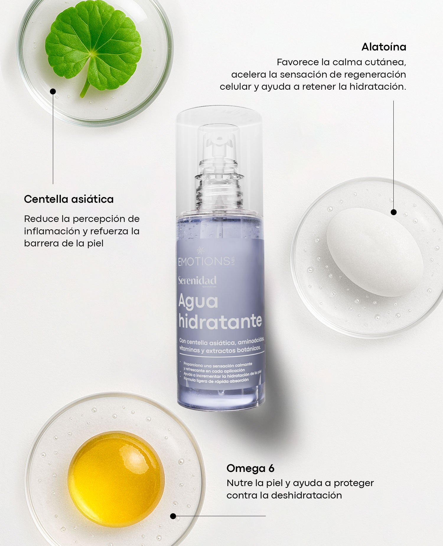 Agua Hidratante Serenidad 145 ml