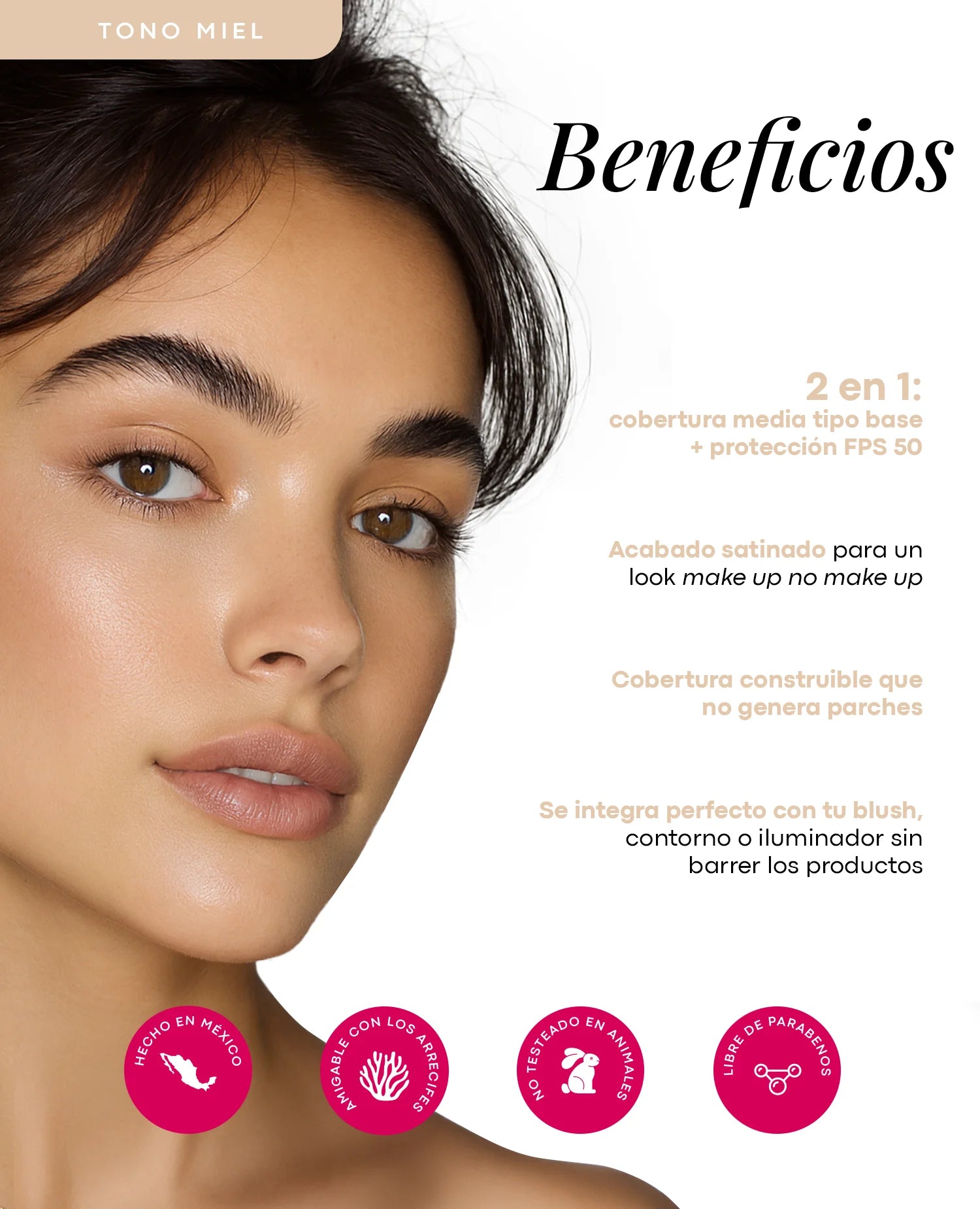 Protector Solar con Color (base) 25g