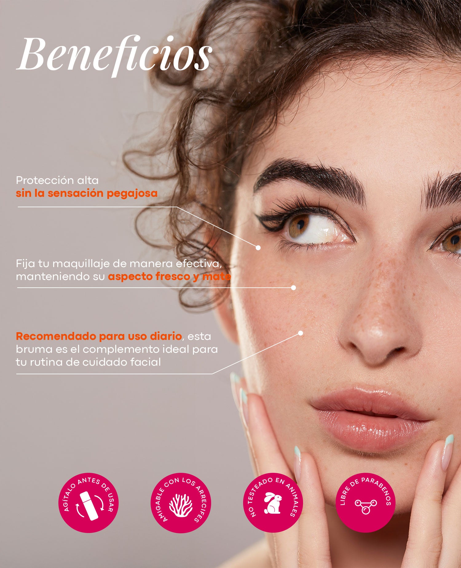 PROTECTOR SOLAR EN BRUMA CONFIANZA FPS 50+ 60 ML OFERTA