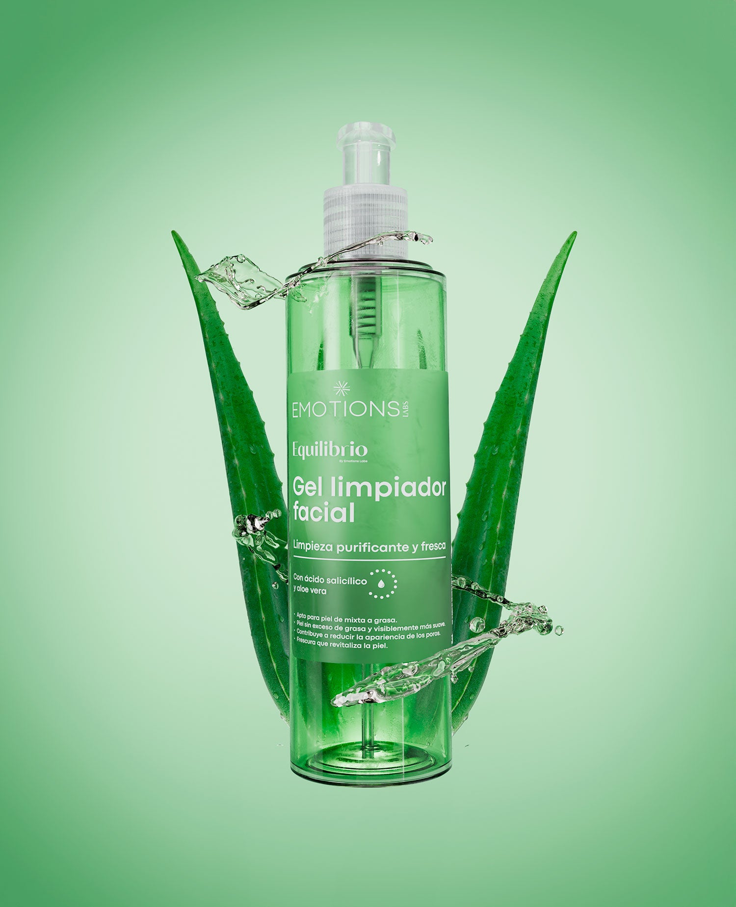 Gel Limpiador Facial Equilibio Emotions Labs