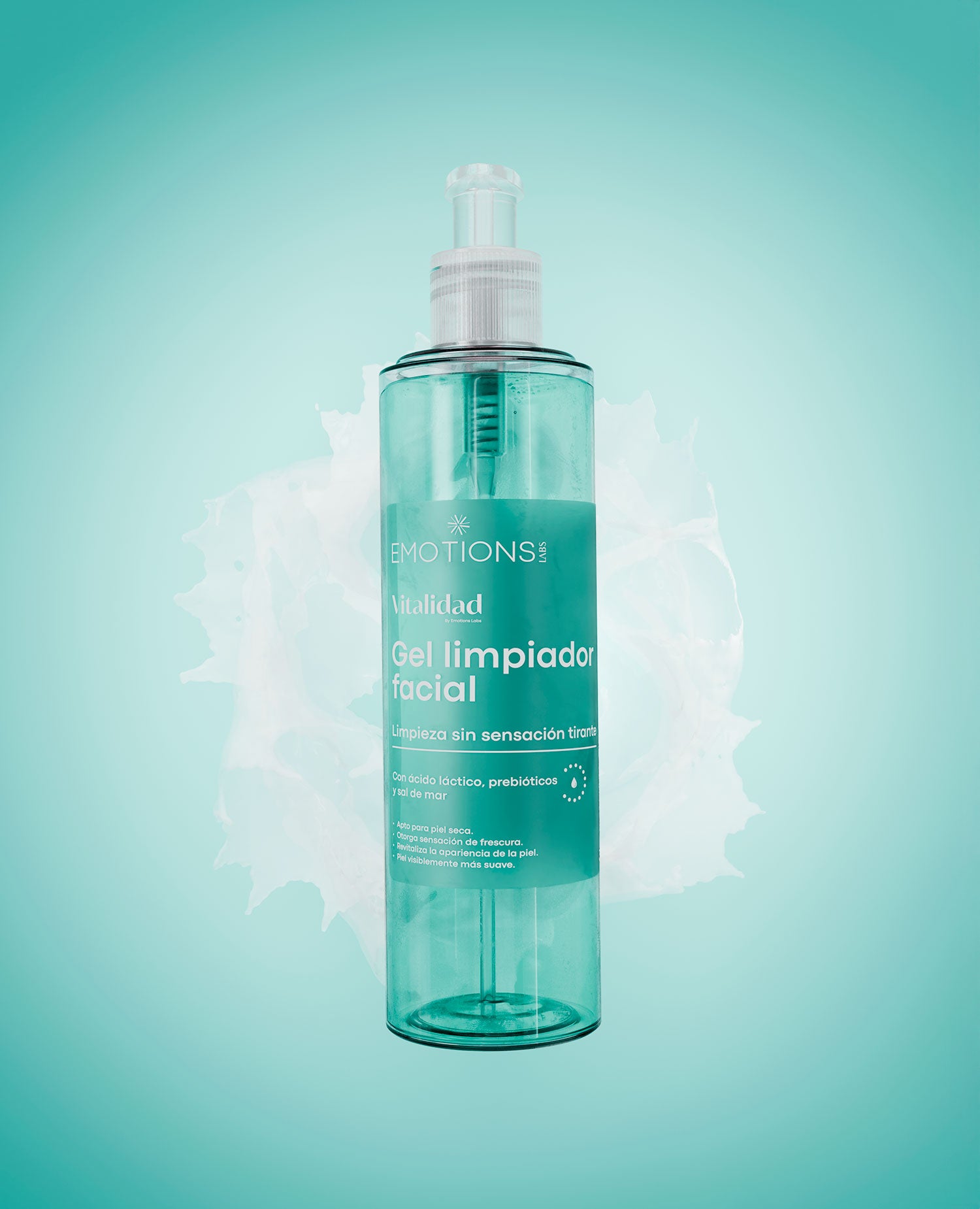 GEL LIMPIADOR FACIAL VITALIDAD 300 ML