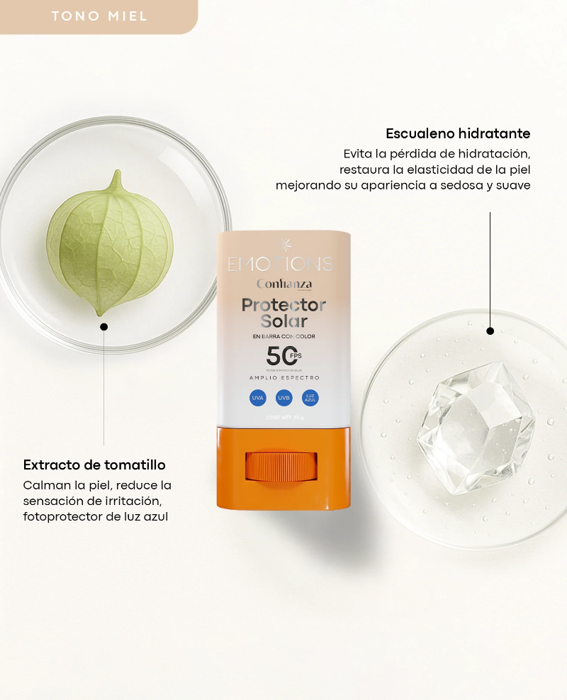 PROTECTOR SOLAR CON COLOR (BASE) 25G