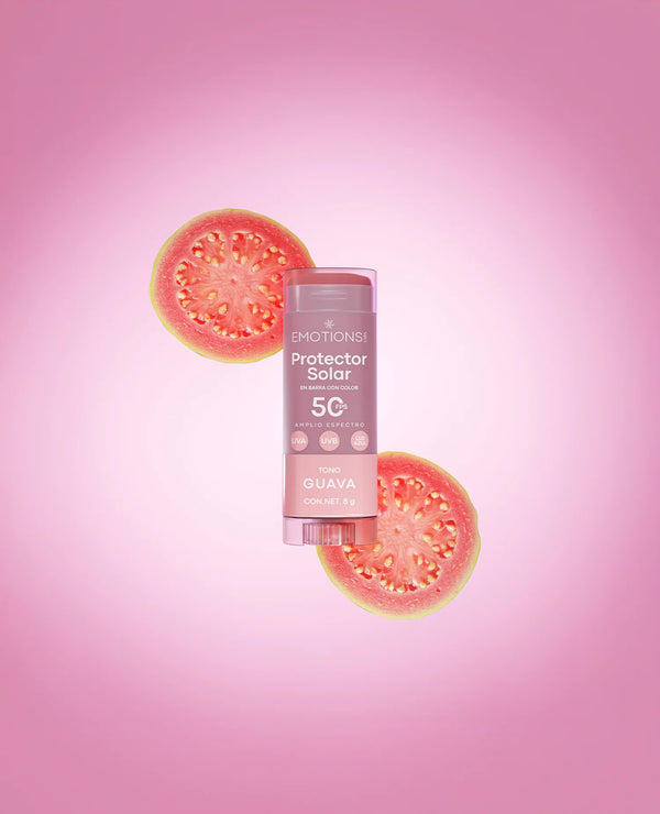 Protector Solar con color Confianza 8 g (Tono Guava)