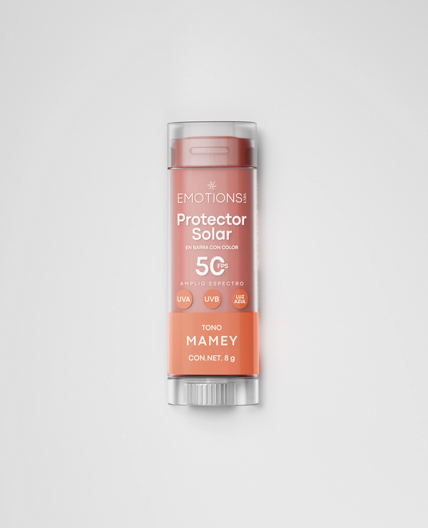 Protector Solar con color Confianza 8 g (Tono Mamey)