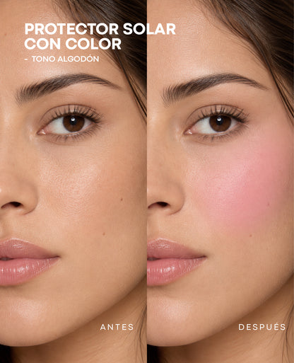 PROTECTOR SOLAR CON BLUSH (RUBOR) 8G