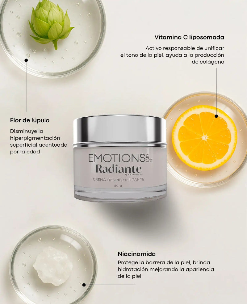 CREMA RADIANTE DESPIGMENTANTE 50 G