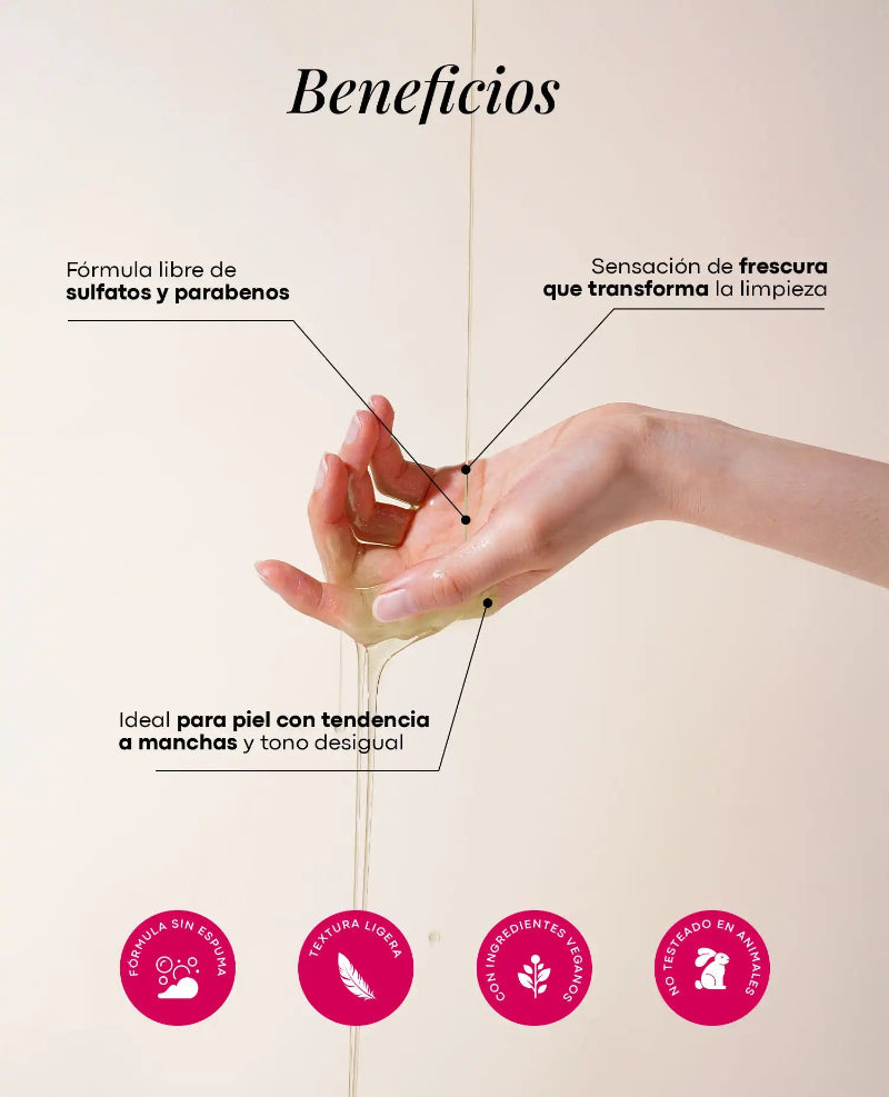 GEL LIMPIADOR FACIAL RADIANTE 300 ML