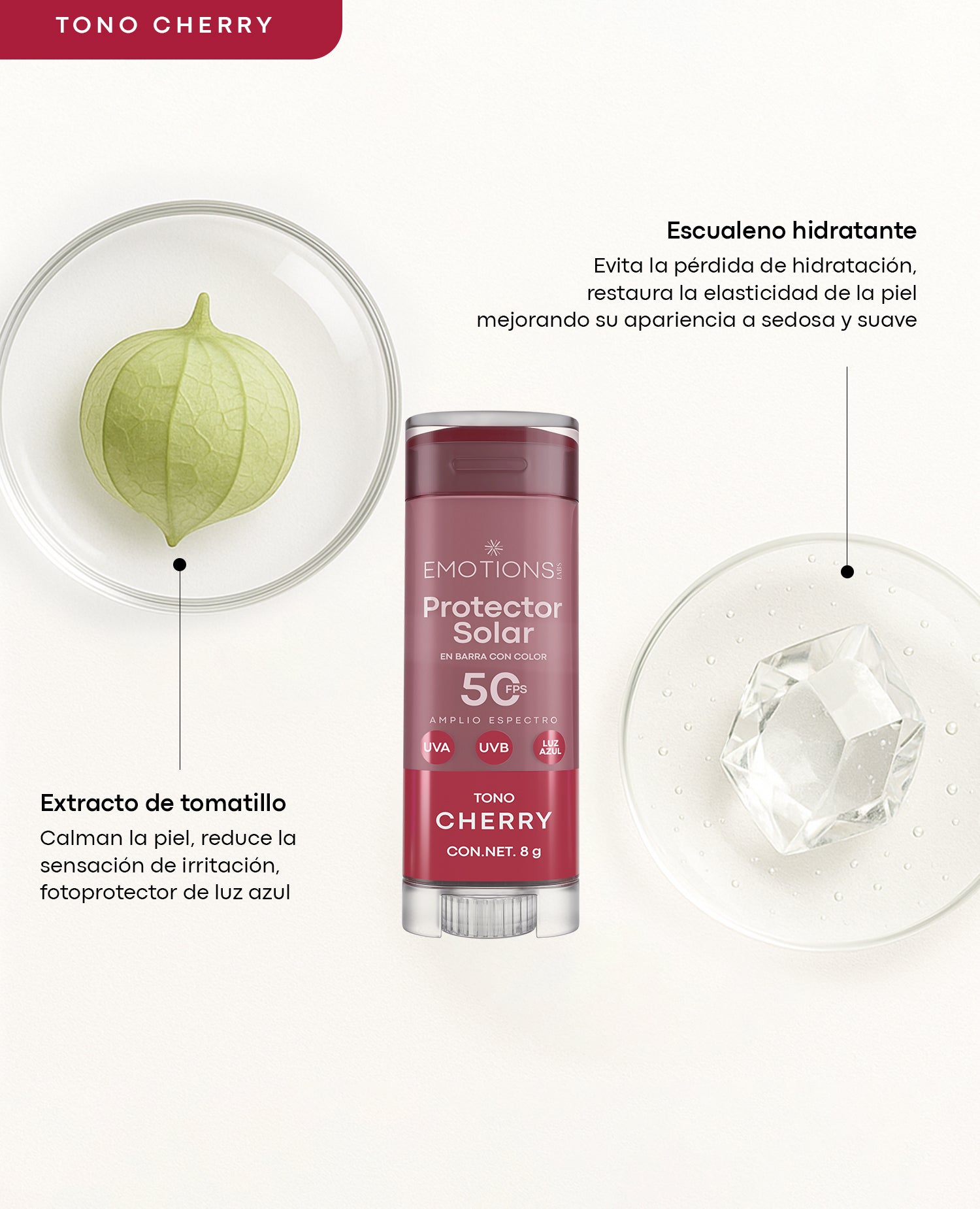 PROTECTOR SOLAR CON BLUSH (RUBOR) 8G