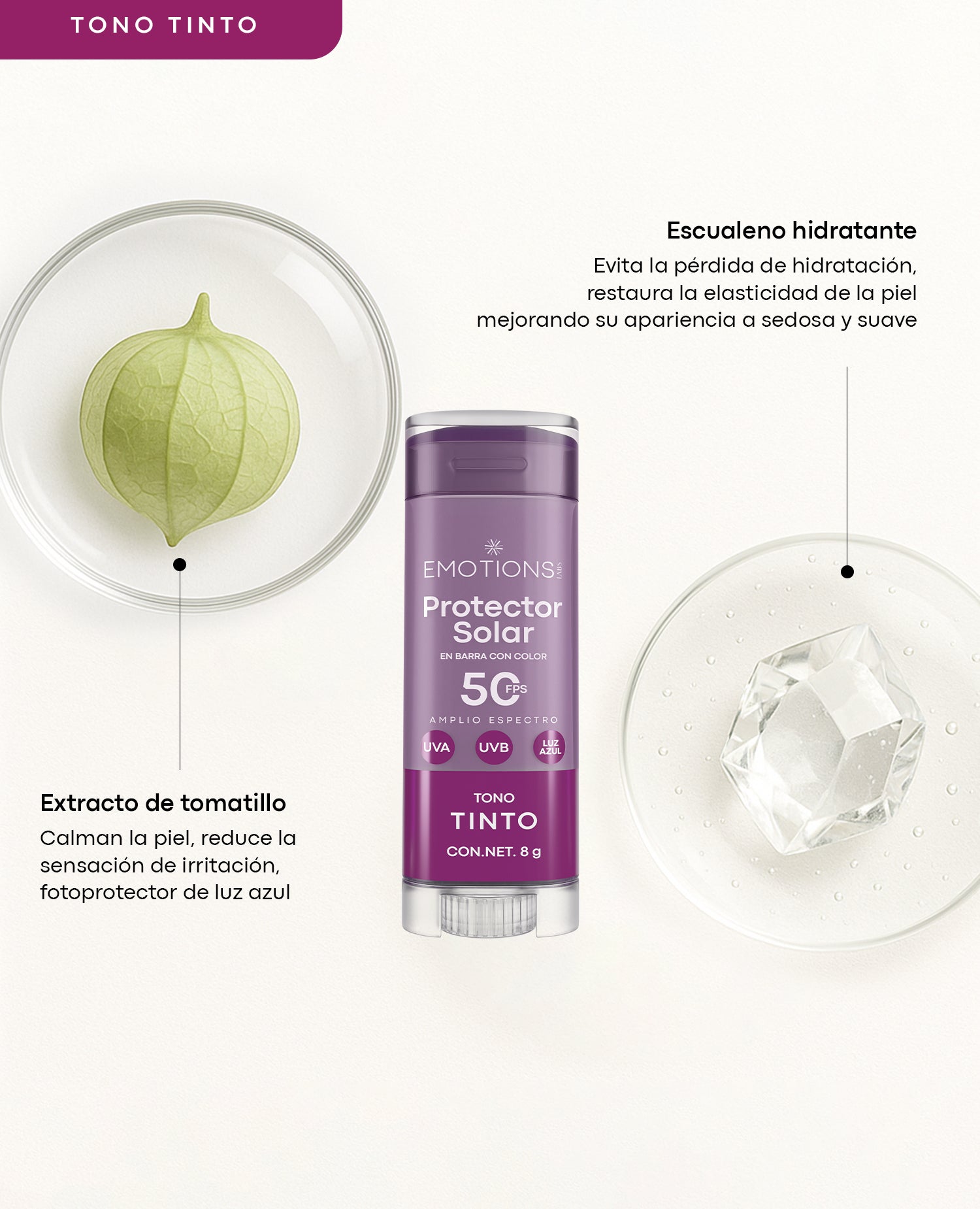 PROTECTOR SOLAR CON BLUSH (RUBOR) 8G