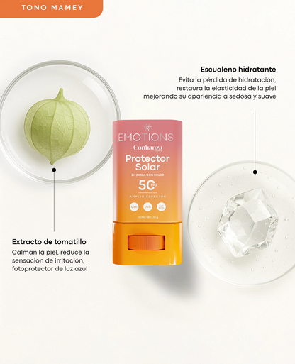 Protector Solar con Blush (rubor) 25 g