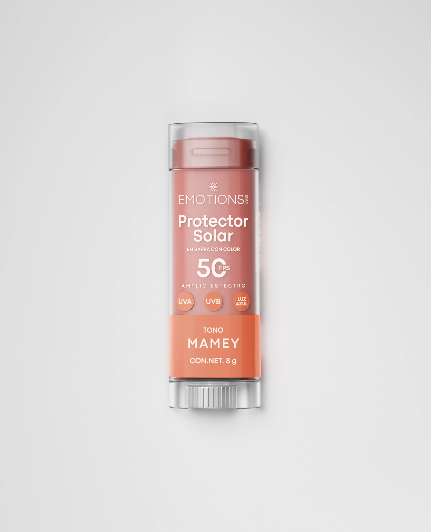 Protector Solar con color Confianza  8 g (Tono Mamey)