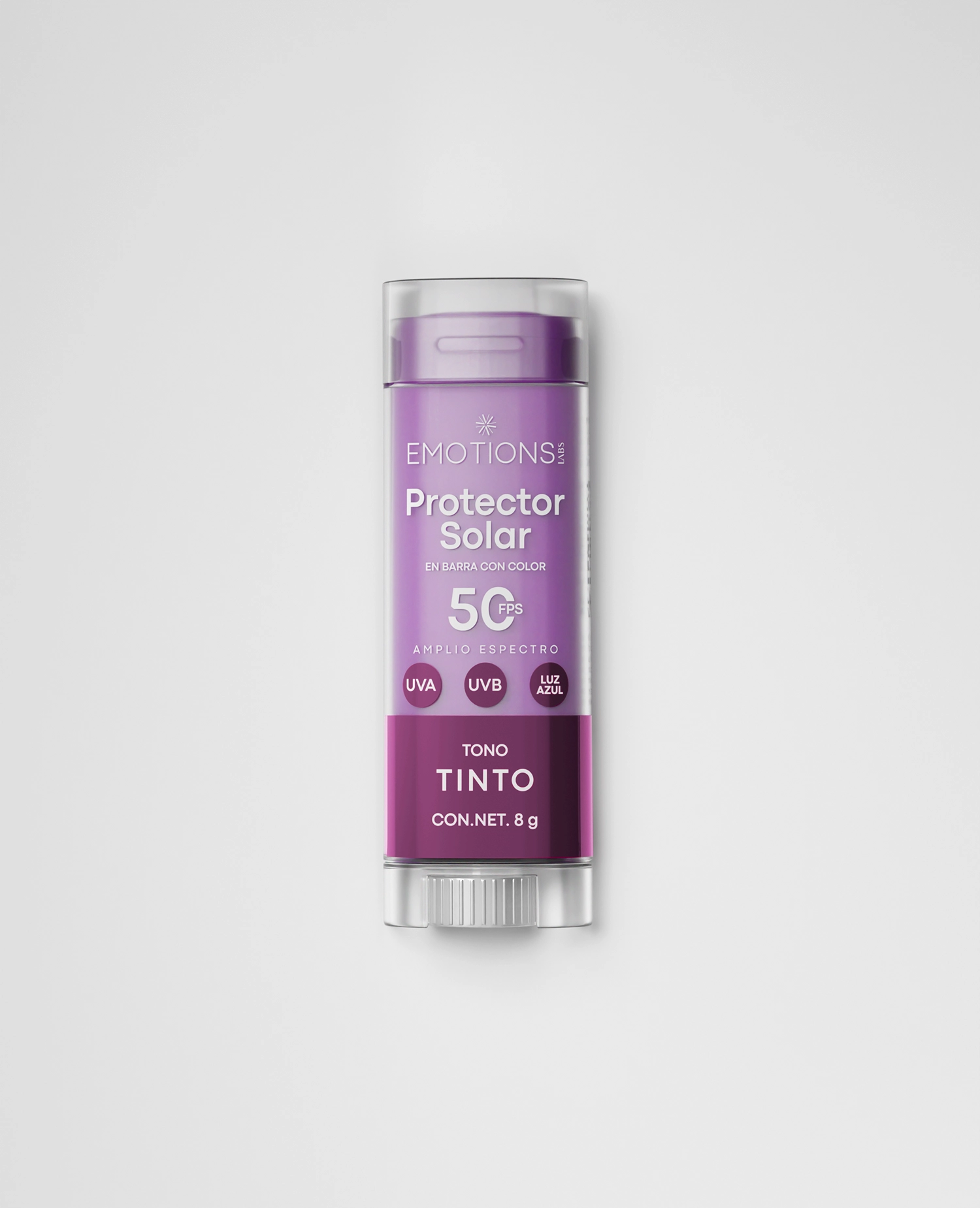 Protector Solar con color Confianza  8 g (Tono Tinto)