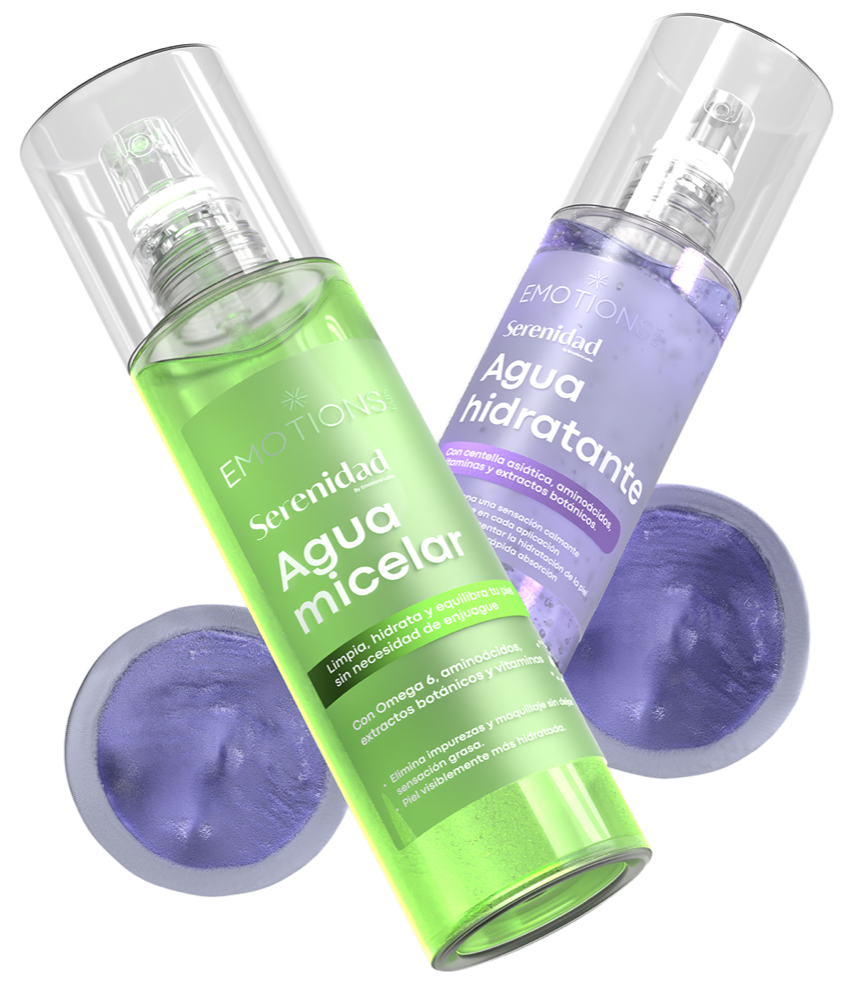 Agua micelar e hidratante Emotion Labs