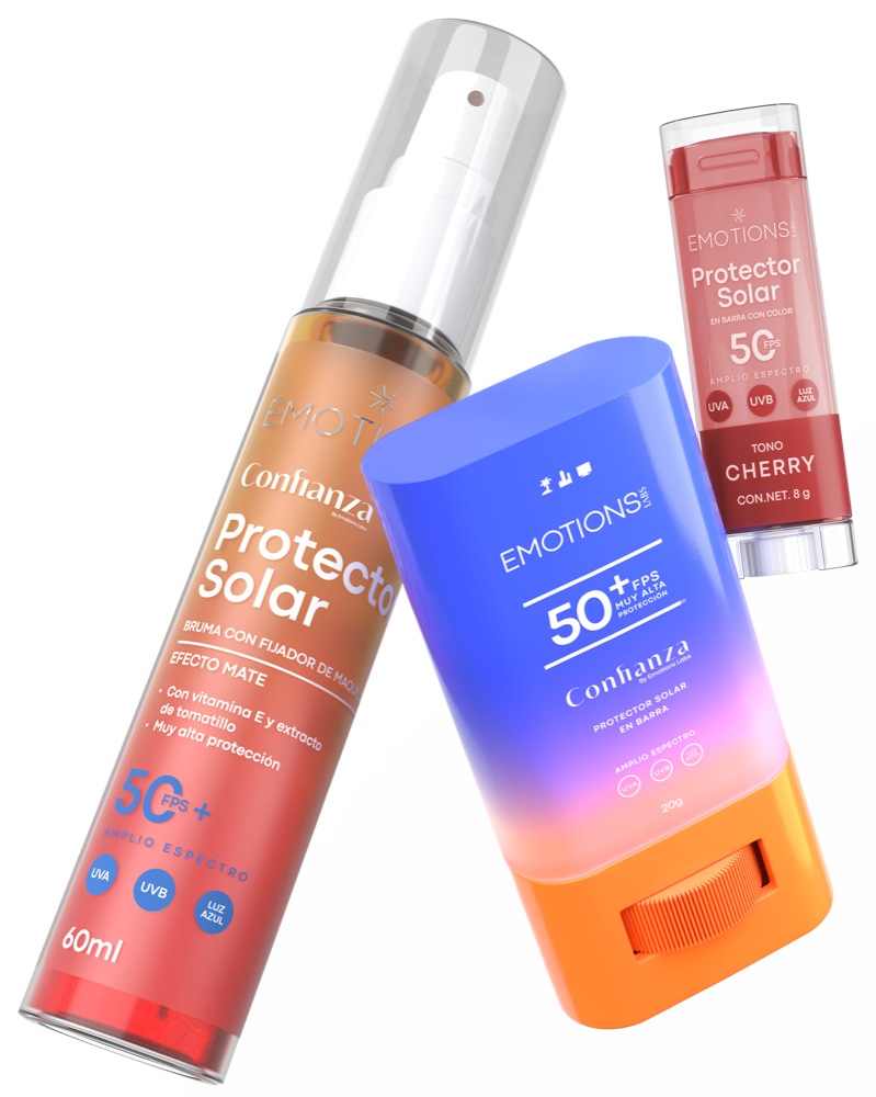 Protectores solares FPS 50+ Emotion Labs